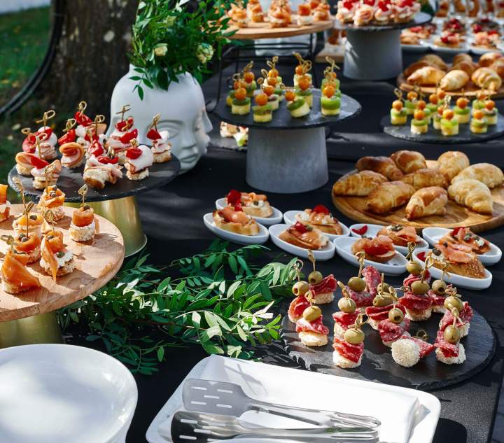 Confiez-nous vos réceptions avec notre service traiteur italien.